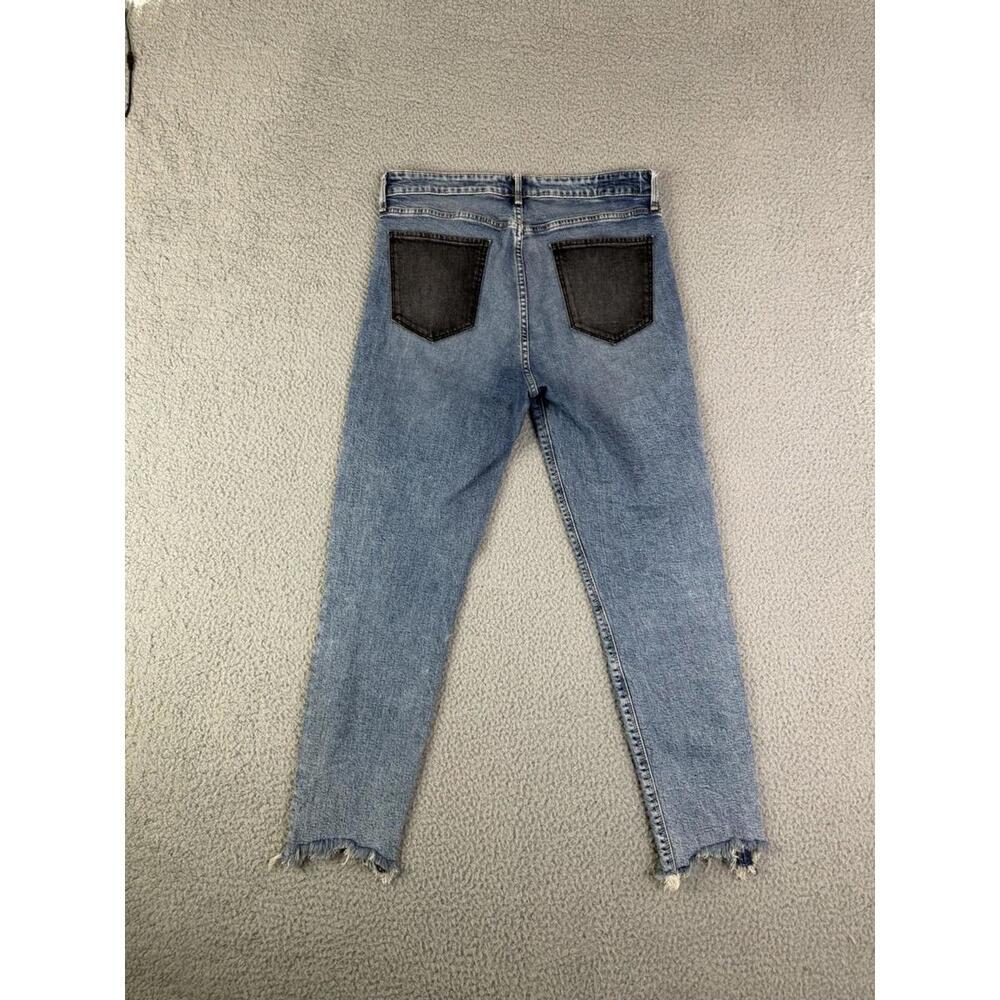 VTG Lucky Brand Bridgette Skinny Jeans Distressed Womens Size 8 /29 Blue Denim